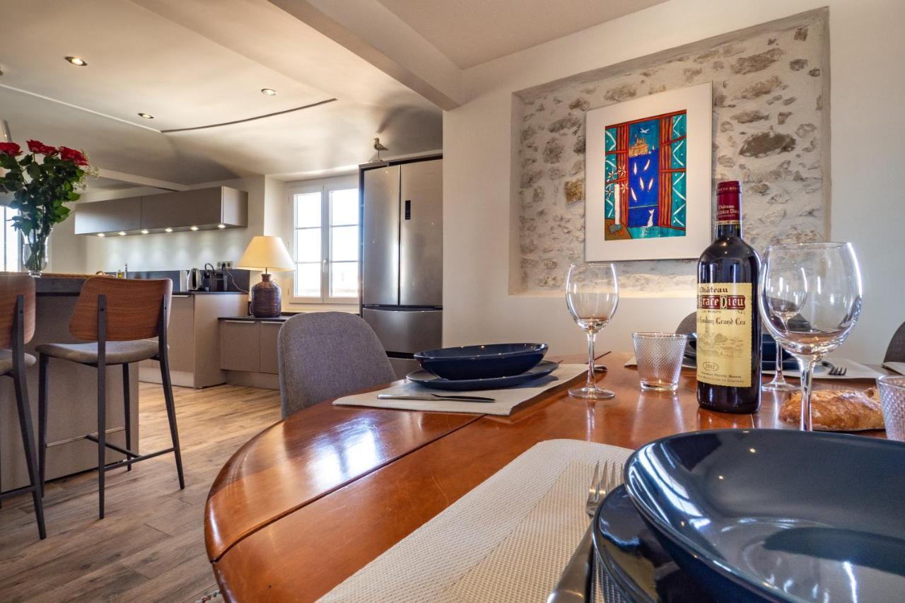 Charmant Appartement Spacieux Pour 6P Vue Mer Vieil אנטיב מראה חיצוני תמונה